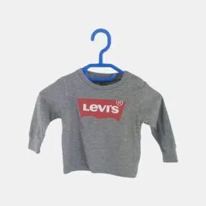 Manche longue Garçon LEVI'S Gris 6mois/68cm