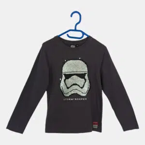 Pull Garçon STAR WARS Gris 10ans/140cm