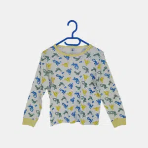 Pull Garçon PETIT BATEAU Blanc 8ans/128cm