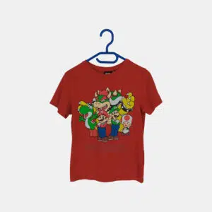 T-shirt Garçon SUPER MARIO Rouge 8ans/128cm