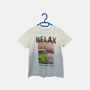 T-Shirt Garçon SFERA Blanc 6ans / 116cm