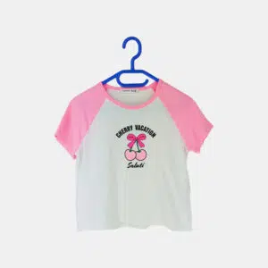 T-shirt Fille TERRANOVA Blanc 11ans/ 146cm