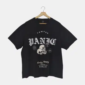 T-shirt Homme BERSHKA Noir XL/50
