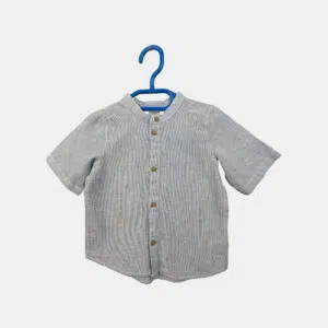 Chemise Bébé H&M Bleu 12 mois/80 cm