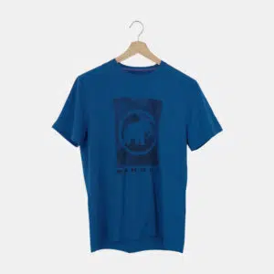 T-Shirt Homme MAMMUT Bleu L/48