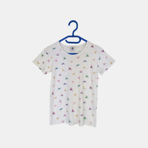 T-shirt Fille PETIT BATEAU Blanc 10 ans/140cm