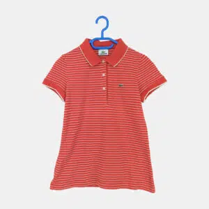 Polo Femme LACOSTE Rouge S/36