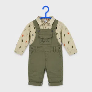 Ensemble Bébé ORCHESTRA Vert 6mois/68cm