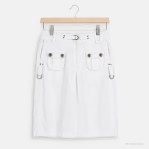 Bermuda Fille CAMPUS Blanc 6 ans/116cm