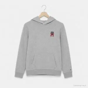 Sweat Garçon TOMMY HILFIGER Gris 14 ans/164cm