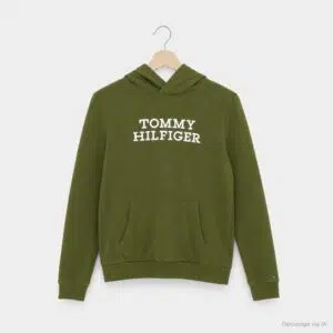 Sweat Garçon TOMMY HILFIGER Vert 14 ans/164cm