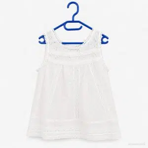 Blouse Fille NATURA Blanc XS/36