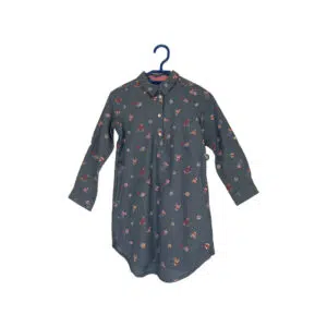 Chemise Fille H&M Bleu & 6ans/116cm