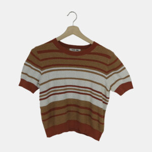 Haut en maille Femme COMPTOIR DES COTONNIERS Marron S/36
