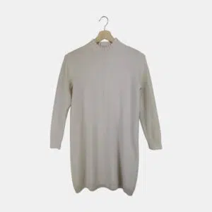 Robe pull Femme CECILE WANG Blanc S/36