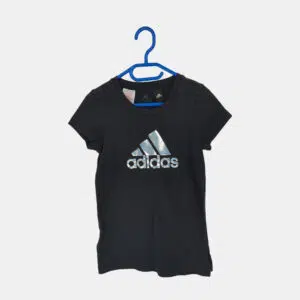 T-Shirt Fille ADIDAS Noir 10ans/140cm