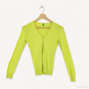 Gilet Femme Benetton Jaune M/38