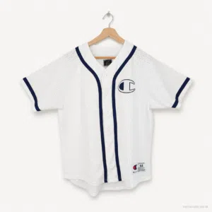 Maillot de Baseball Homme CHAMPION Blanc L/40