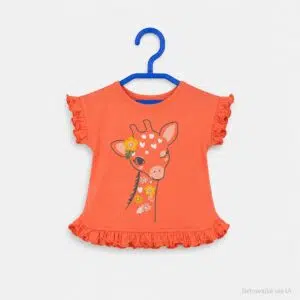 T-shirt Fille INFLUX Orange 3 mois/62cm