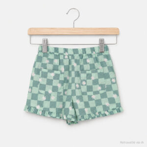 Short Fille TAPE À L'OEIL Vert 2 ans/86cm