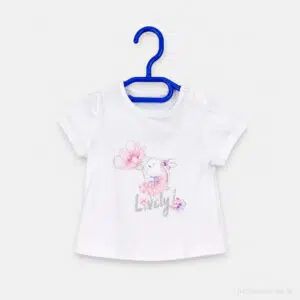 T-shirt Bébé LOLETA Blanc 9 mois/74cm