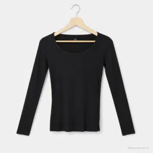 T-shirt Fille PETIT BATEAU Noir 16ans/176cm