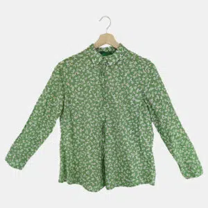 Chemise Femme BENETTON Vert L/40