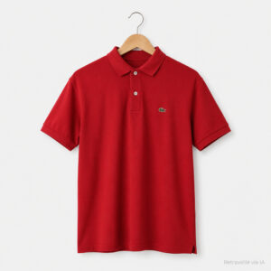 Polo Homme LACOSTE Rouge M/46