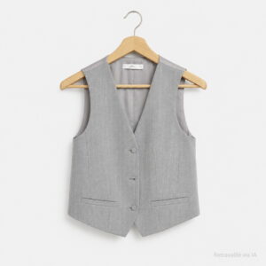 Gilet Femme MANGO Gris M/38
