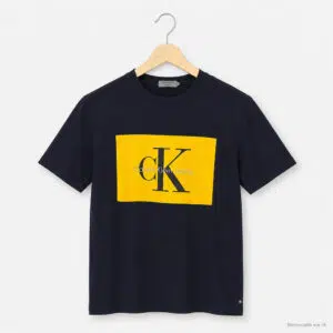 T-Shirt Homme CALVIN KLEIN JEANS Bleu M/46