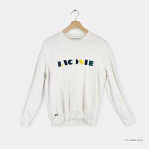 Pull Homme LACOSTE Blanc L/48