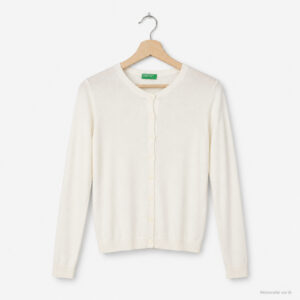 Pull Femme UNITED COLORS OF BENETTON Blanc S/36