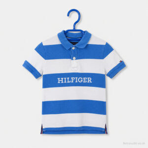 Polo Garçon TOMMY HILFIGER Bleu 7 ans/122