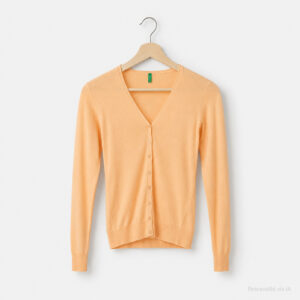 Cardigan Femme BENETTON Orange S/36