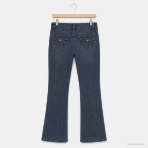 Pantalon Fille CYRILLUS Bleu 12 ans/152cm