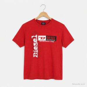 T-shirt Homme DIESEL Rouge M/46