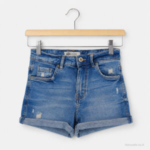 Short Femme ZARA Bleu XXS/32